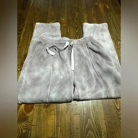 ATM Women's Tie Dye French Terry Pull-On Cropped Pant Size Medium - Picture 4 of 10